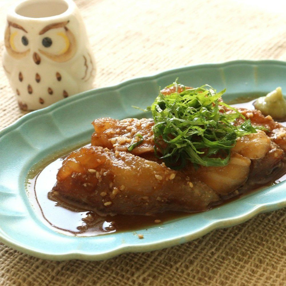 刺身のごまだれ漬け